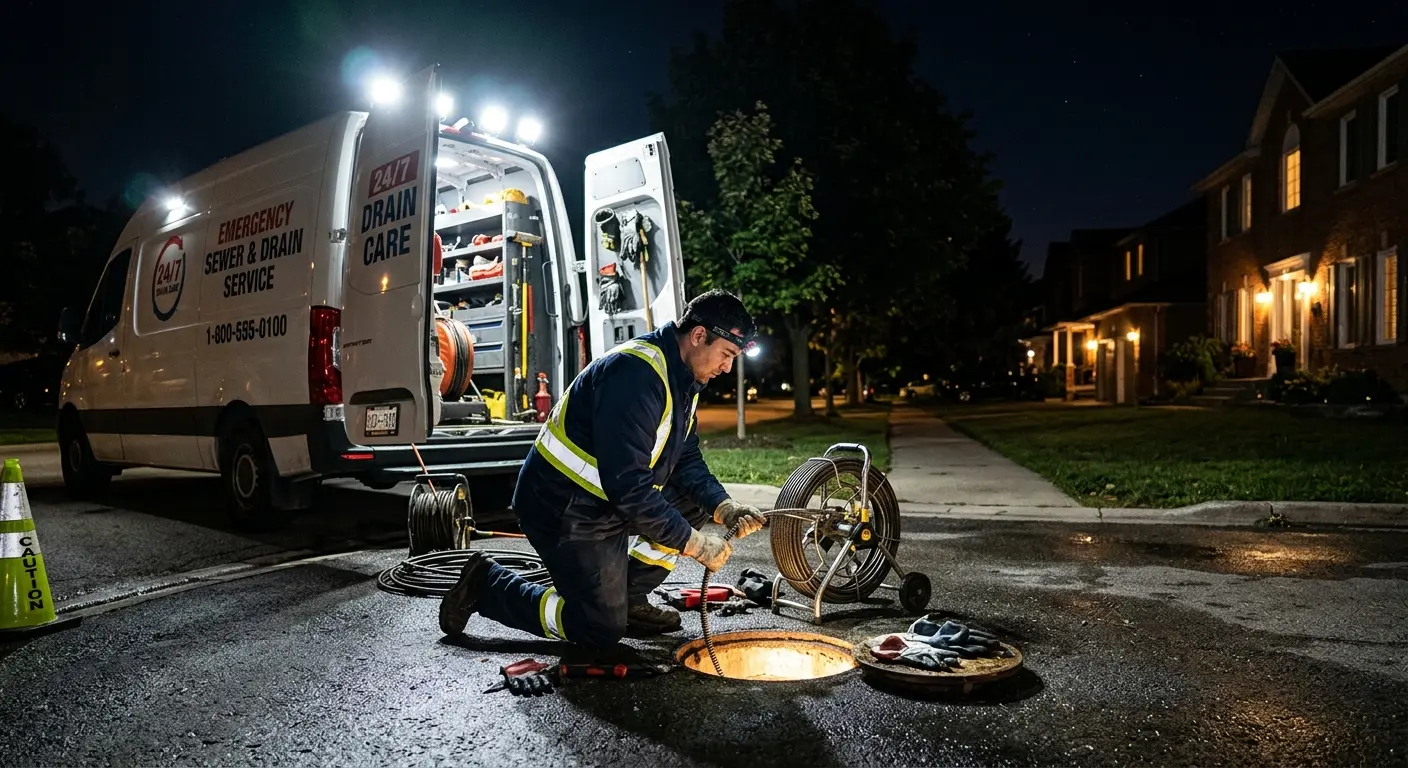 Emergency Drain Service in Cherryville, NC